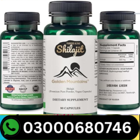 Shilajit Vegan Capsule 500mg