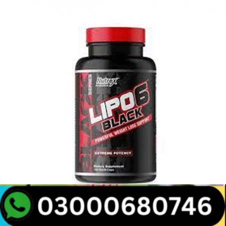 Nutrix Lipo 6 Black Price in Pakistan