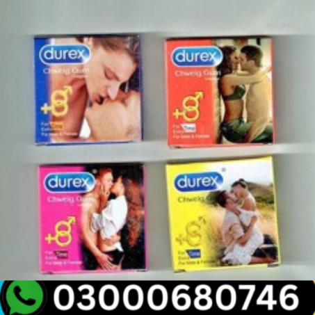 Durex Chewing Gum Long Time For Male & Female