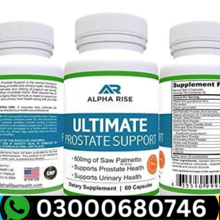 Alpha Rise Ultimate Prostate Support In Pakistan