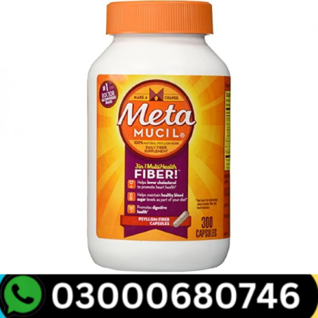 Metamucil Capsules, 3-in-1 Fiber Price in Pakistan