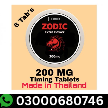 Zodic 200MG Tablets Price in Pakistan